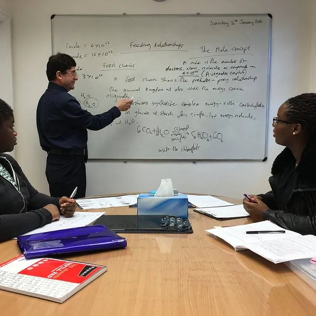 Students learning