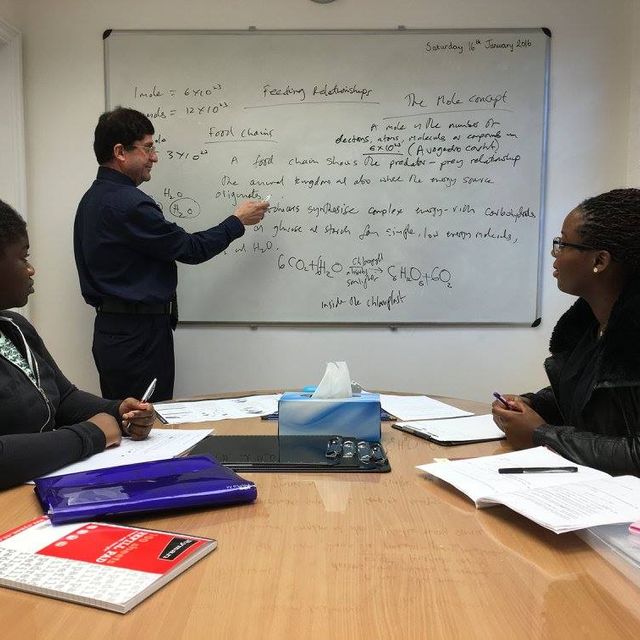 Students learning
